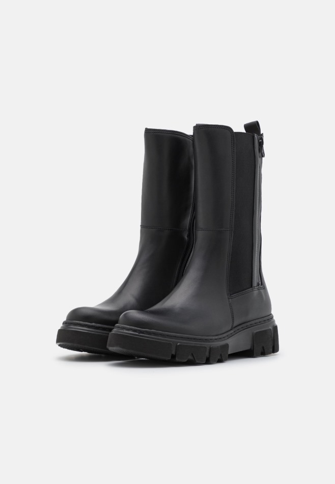 Bottes Plateformes Noires Gabor | Exclusif